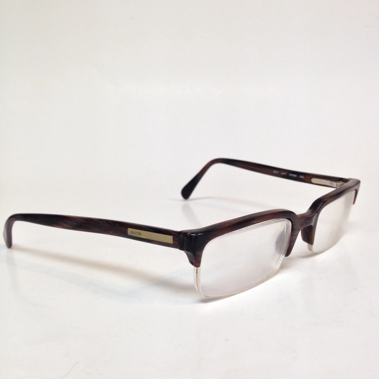Chanel Reading Eyeglasses Frames Italy 3031 c.617 54-20-140 4