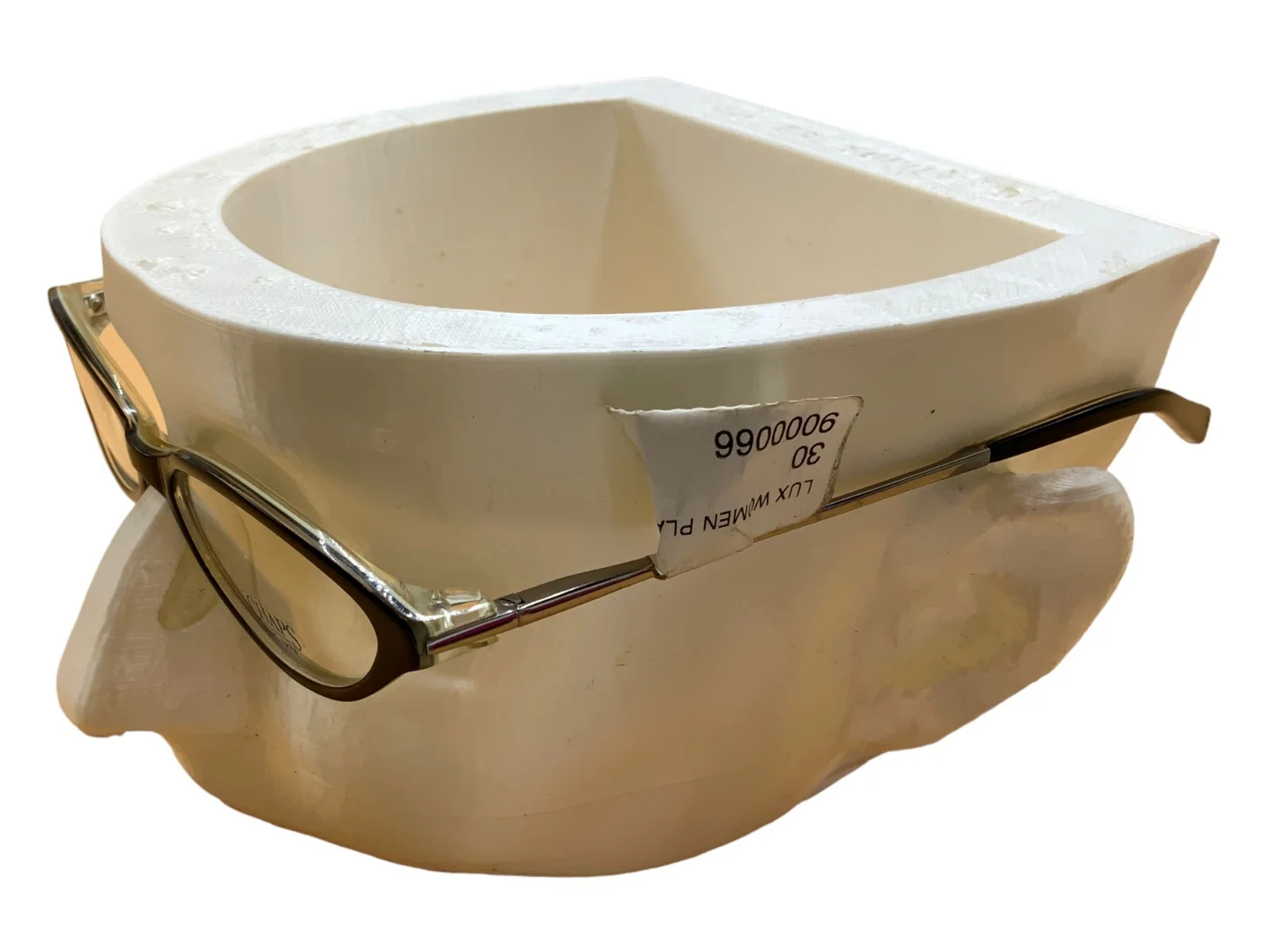 Chaps CP3006 572 Eyeglasses Frames Brown Round Oval Cat Eye Full Rim 51-15-140 3