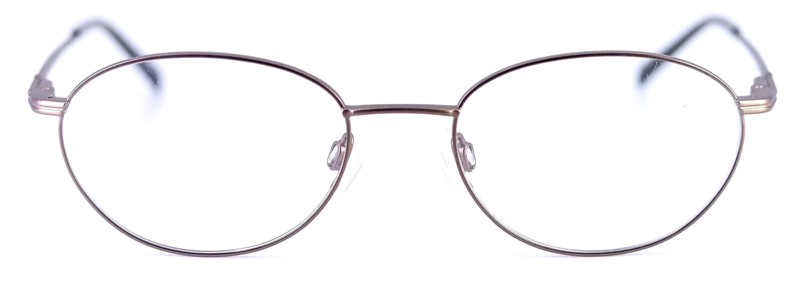 CHARMANT CH10783 BR Brown Titanium Oval Womens Eyeglasses Frames 51-18-140 3