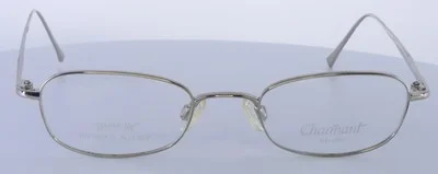 CHARMANT US8507 WP White Platinum Titanium Oval Eyeglasses Frames 47-20-140 2