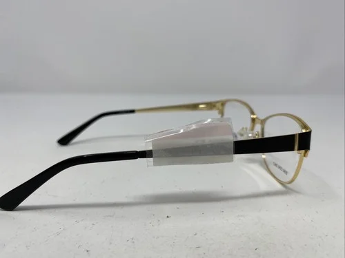 Charmed Eyewear CM 5004 BLK 53-15-140 Black/Gold Full Rim Eyeglasses Frame -L83 4