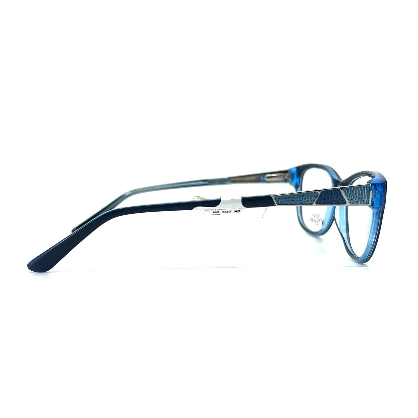 Chelsea Morgan CM7004 NAVY Womens Blue Full Rim Eyeglasses 52-17-135 4