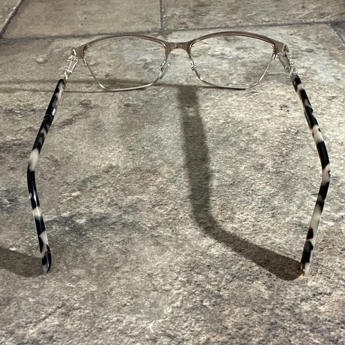 Chelsea Morgan CM8005 Brown Browline Women Full Rim Eyeglasses Frames 53-18-135 4