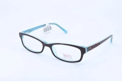 Chelsea Morgan CMM5001 Brown-Blue Browline Girls Full Rim 48-15-135 Eyeglass
