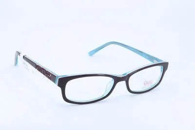Chelsea Morgan CMM5001 Brown-Blue Browline Girls Full Rim 48-15-135 Eyeglass 3