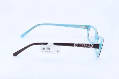 Chelsea Morgan CMM5001 Brown-Blue Browline Girls Full Rim 48-15-135 Eyeglass 4