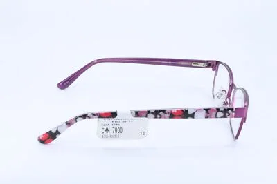 Chelsea Morgan CMM7000 Purple Browline Girls Full Rim 47-15-130 Eyeglass 4