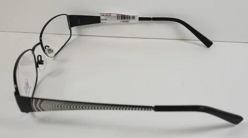 Chelsea Morgan eyeglass frames cm0018 in Black with demo lenses. 2