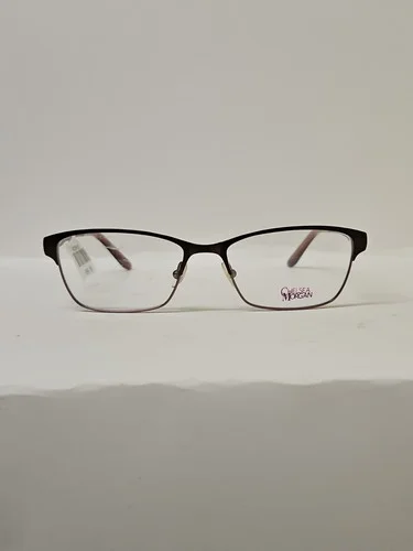Chelsea Morgan Eyeglasses Frames CM 5005 52-16-135 Brown Rose