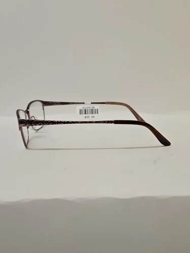 Chelsea Morgan Eyeglasses Frames CM 5005 52-16-135 Brown Rose 3