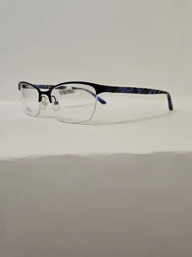 Chelsea Morgan Eyeglasses Frames CM 6003 51-17-135 Blue 2