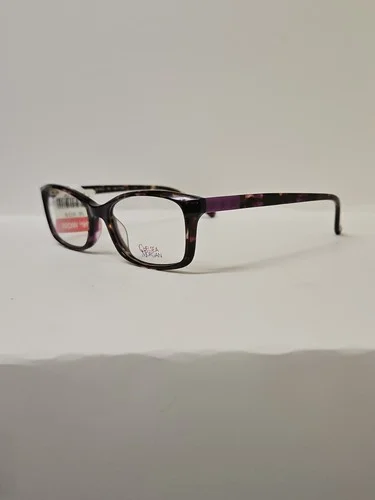 Chelsea Morgan Eyeglasses Frames CM 6012 52-17-140 Purple Confetti 2