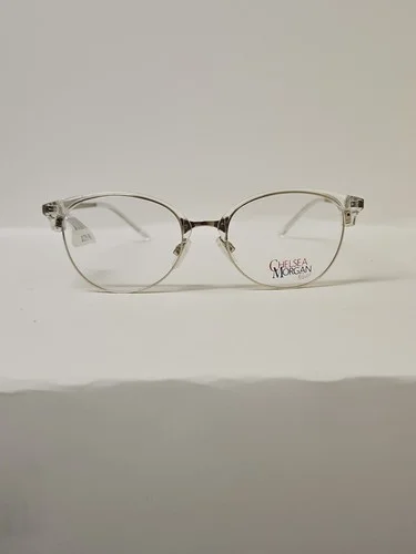 Chelsea Morgan Eyeglasses Frames CMP 20201 48-17-140 Crystal