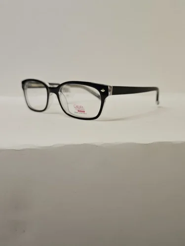 Chelsea Morgan Eyeglasses Frames CMP 5000 49-17-130 Black Crystal 2
