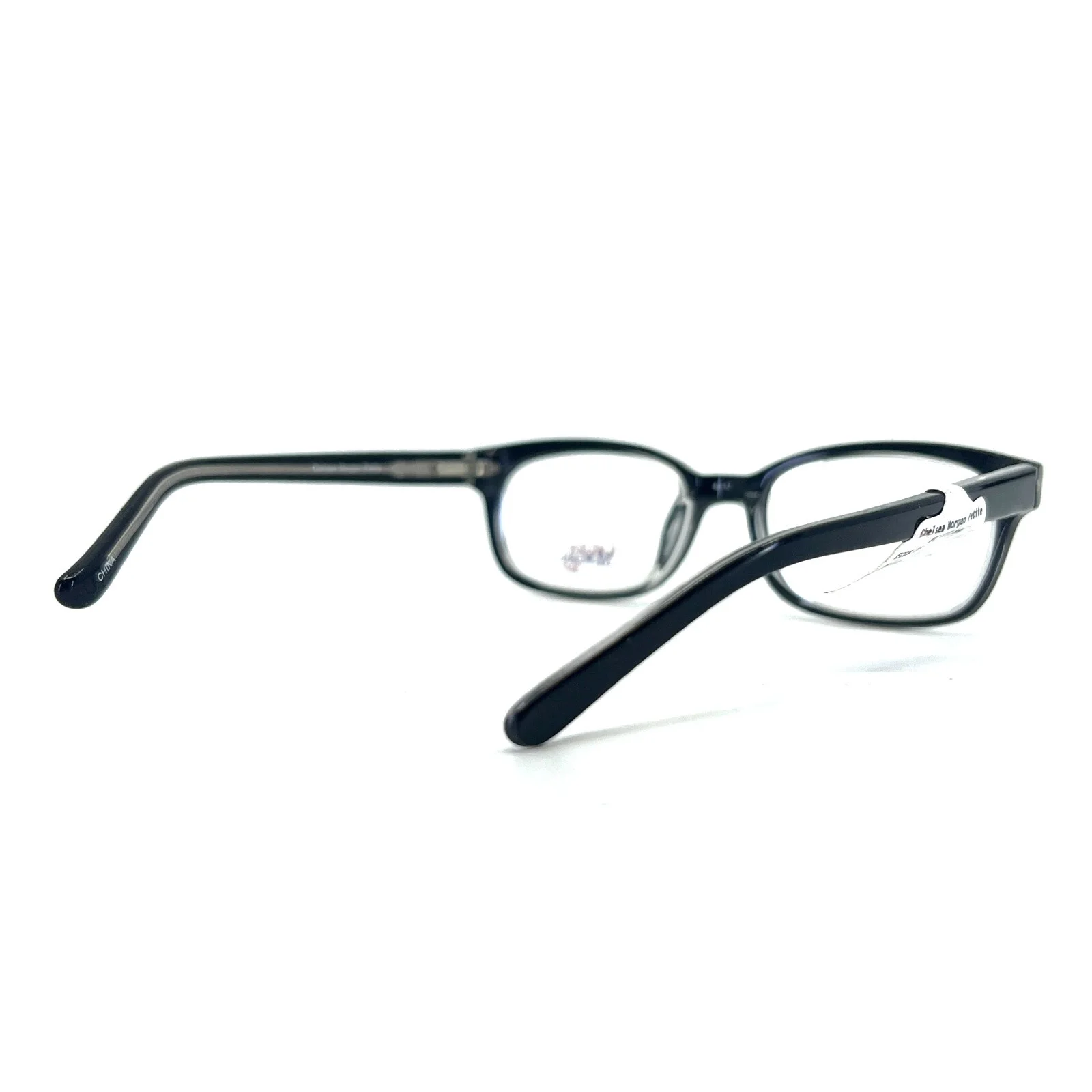 Chelsea Morgan Petite CMP 5000 Bk/CR Eyeglasses Frames black 49-17-130 4