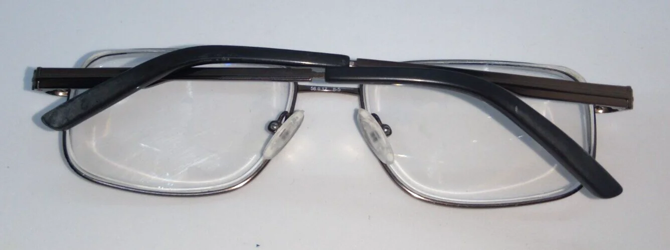 Chesterfield Aviator Eyeglass Frames CH 866 T 1J0 Titanium Gunmetal 56-17-140 3