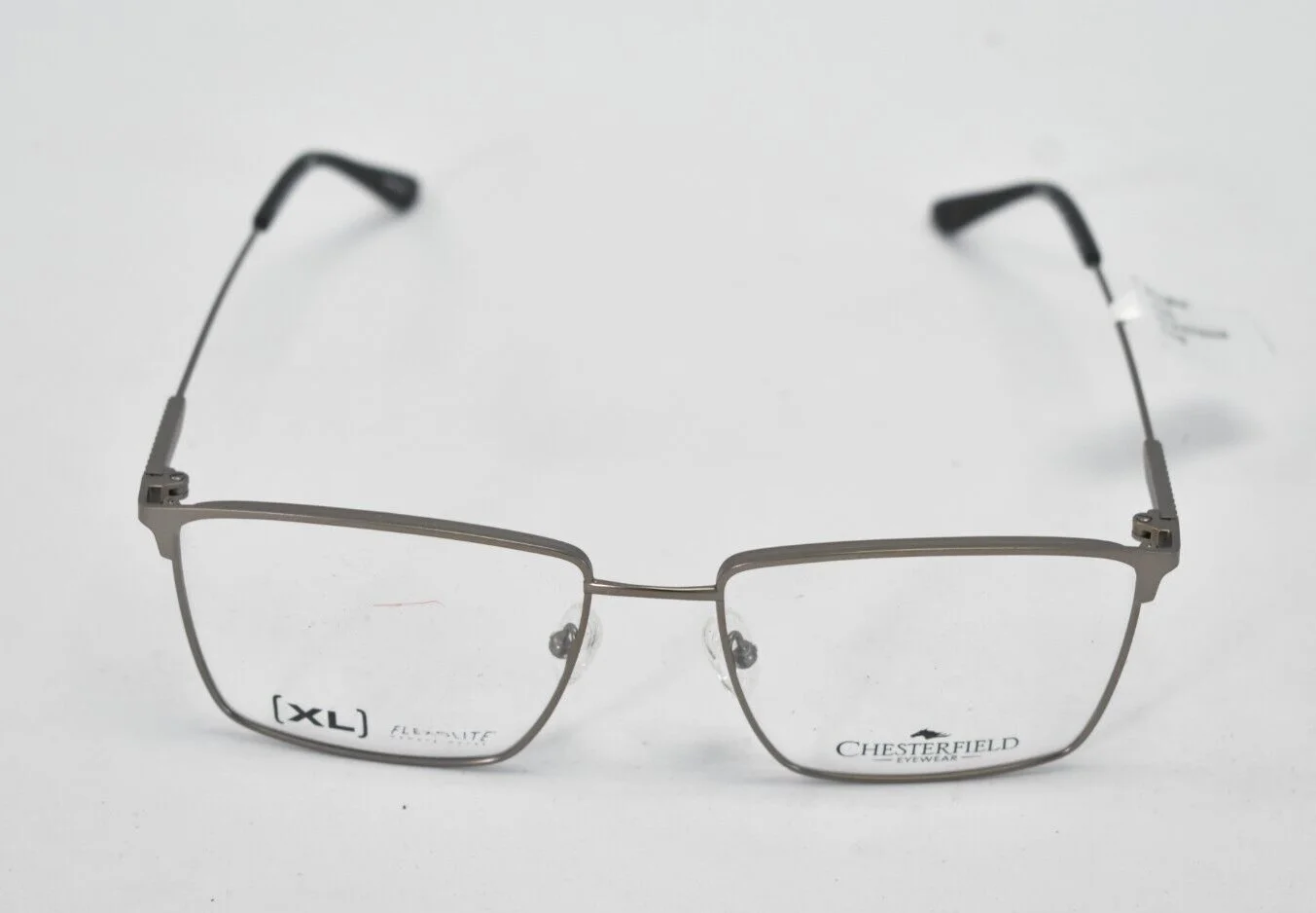 Chesterfield Eyewear XL eyeglasses CH102XL TZ2 150 Blank Clear Lens Gray Frame