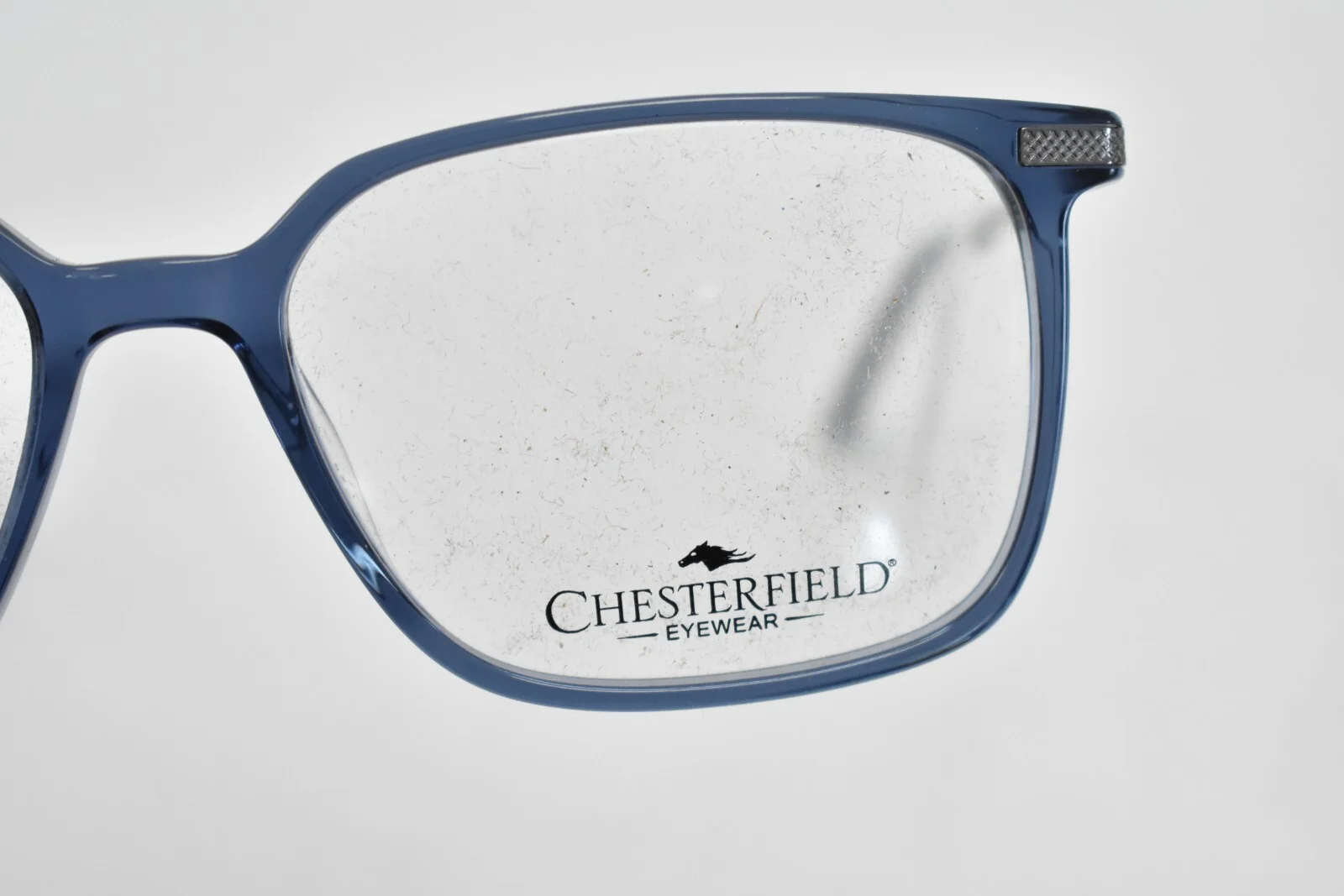 Chesterfield Eyewear XL Eyeglasses CH103XL OXZ 150 Blank Clear Lens Blue Frame 2