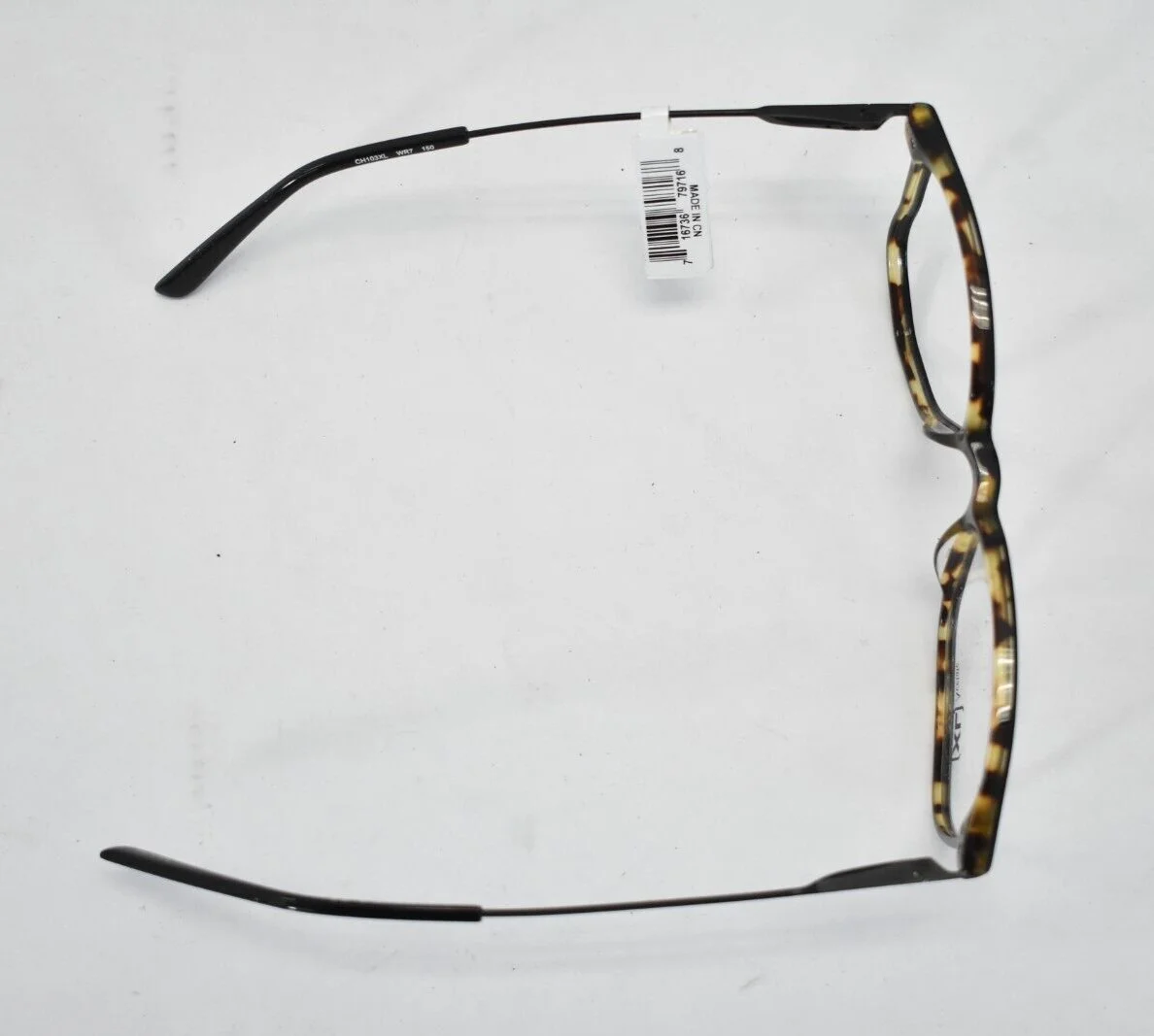 Chesterfield Eyewear XL eyeglasses CH103XL WR7 150 Blank Clear Lens Black Frame 3