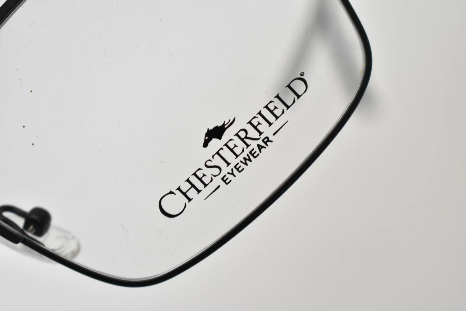 Chesterfield Eyewear XL Eyeglasses CH104XL 003 150 Blank Clear Lenses Black 2