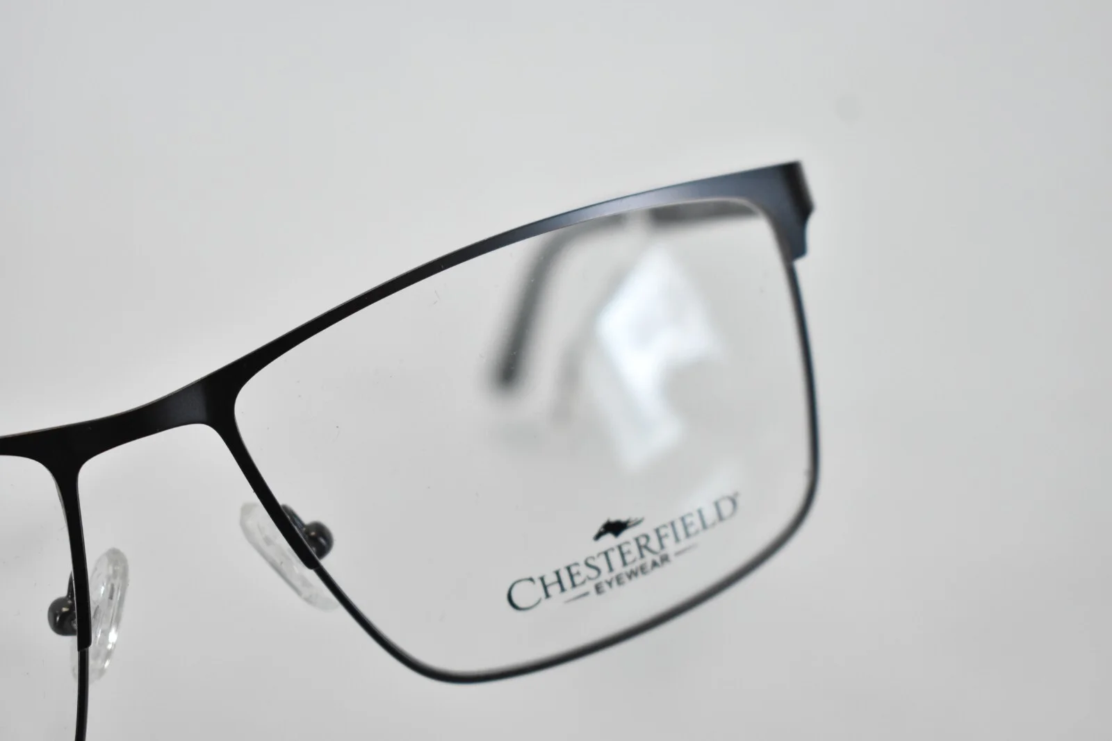 Chesterfield Eyewear XL eyeglasses CH104XL FRE 150 Blank Clear Lens Gray Frame 2
