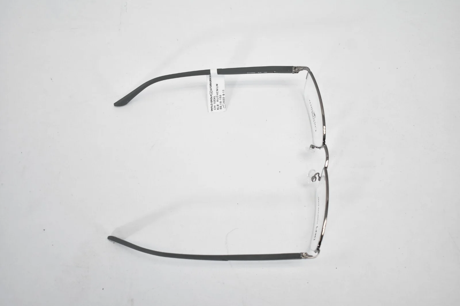 Chesterfield Eyewear XL eyeglasses CH105XL 6LB 150 Blank Clear Lens Gray Frame 2