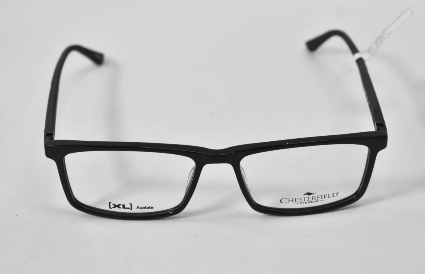 Chesterfield Eyewear XL Eyeglasses CH106XL 807 150 Blank Clear Lens Matte Black