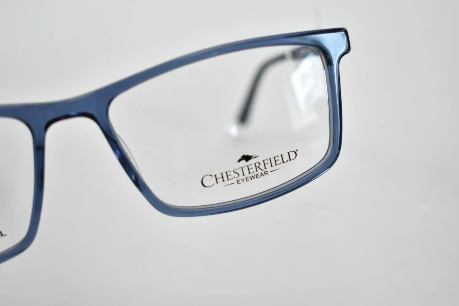 Chesterfield Eyewear XL eyeglasses CH106XL OXZ 150 Blank Clear Lens Blue Frame 2
