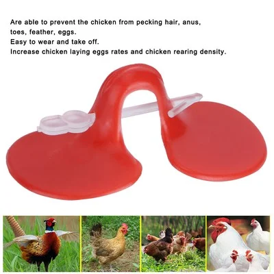 Chicken Farm Equipment Chicken Blinders Spectacles Poultry Equipment Hemp