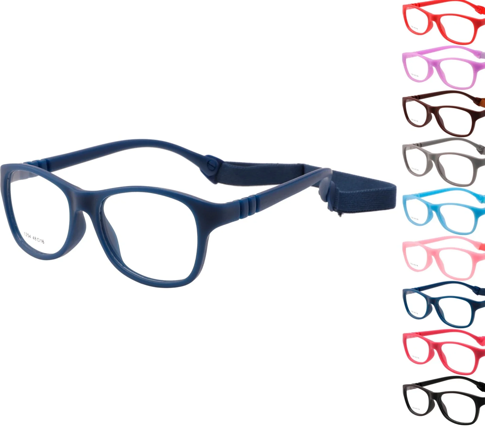 Children Glasses Frame TR90 Kids Glasses Blue Light Blocking Optical Frame Transparent Boy Girl Eyeglasse Filter Reduce Digital