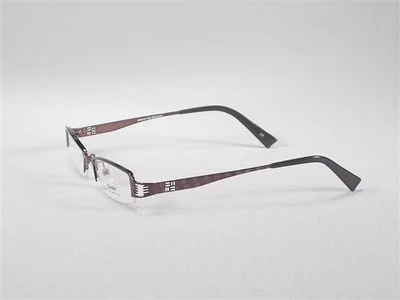 Childrens Eyeglass Frames Glasses Kids Red Burgundy Girls Boys Half-Rim Designer