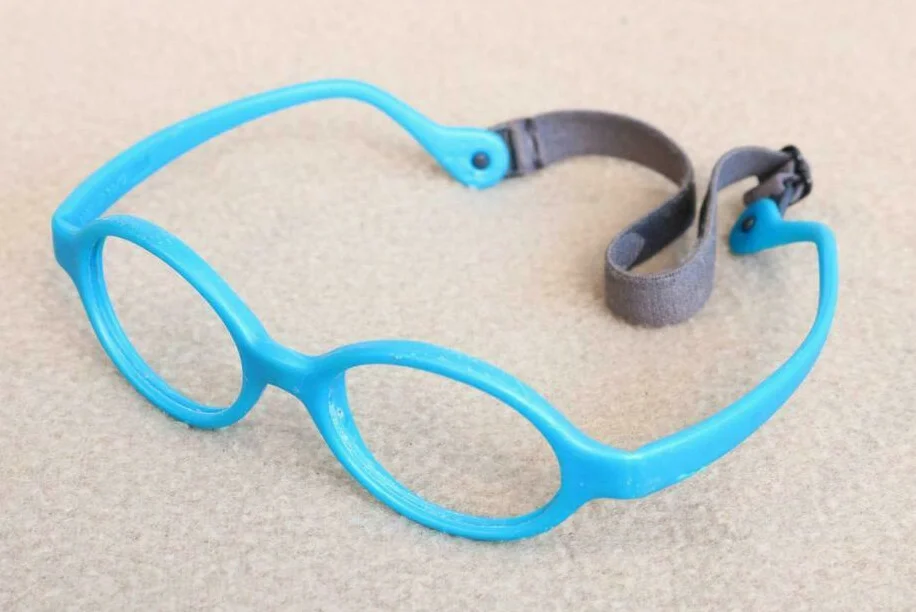 Childs Blue Glasses Flexible Durable Mira Flex Light Blue Rugged XC