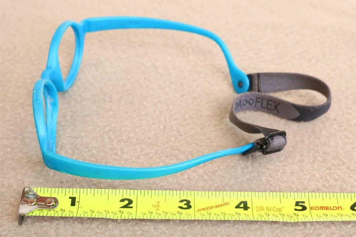Childs Blue Glasses Flexible Durable Mira Flex Light Blue Rugged XC 3