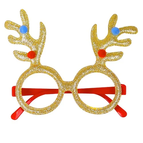 Christmas Eyeglasses Durable Creative Merry Christmas Glasses Photo Prop Lovely