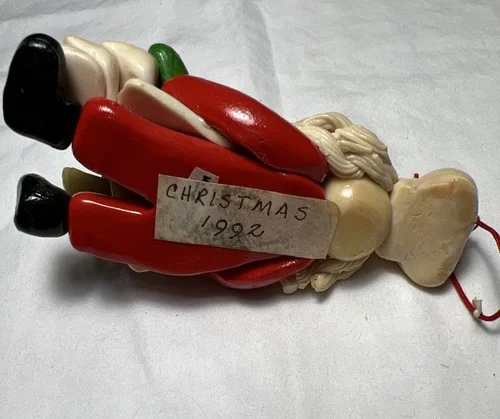 Christmas Ornament - Santa Claus - Eyeglasses - Gifts - Candy Cane - Baker 3