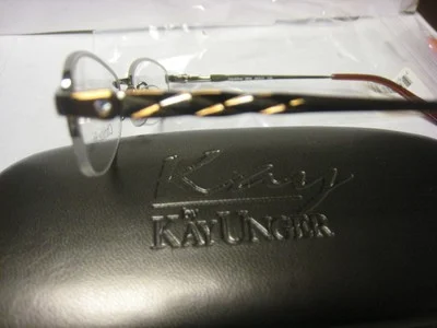 CHRISTY BRINKLEY Eyeglass Frames INQUISITIVE in BROWN 49-17-135 With Case 2