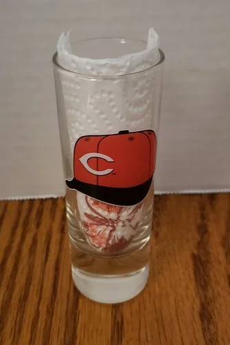 Cincinnati Reds Hat Shot Glass