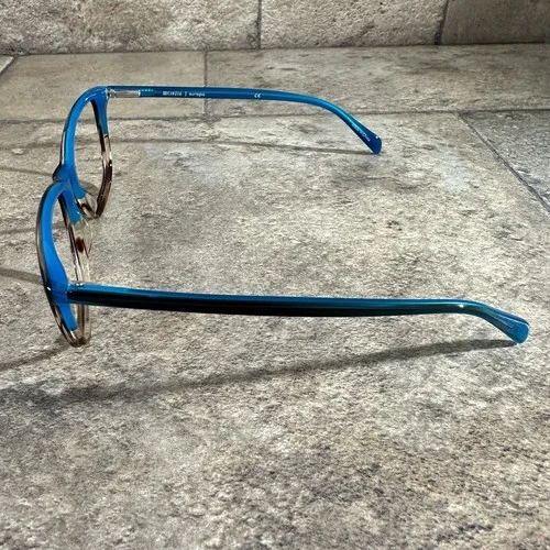 Cinzia Europa CIN-5086 C1 Teal Brown Tortoise Eyeglasses Frames 54-16-140 3
