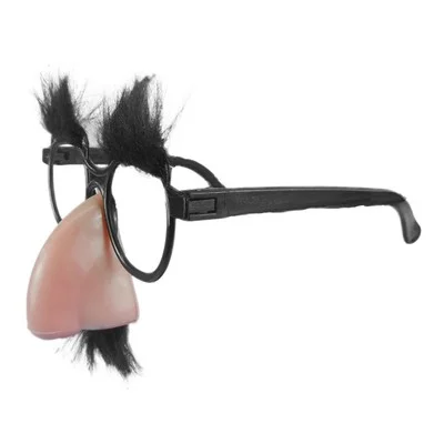 Classic Novelty Disguise Glasses With Nose Eyebrows Moustache Disguise Glasses 2