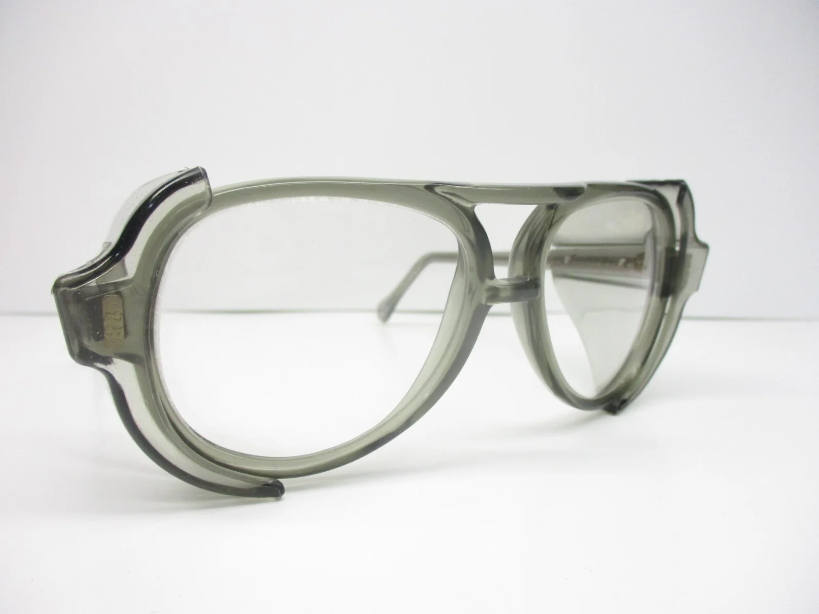 Classic Pilot Glasses Frame Clear Optical Eyeglasses Transparent Lens Metal Big Eyewear Unisex Fashion Brand Design Spectacle 4