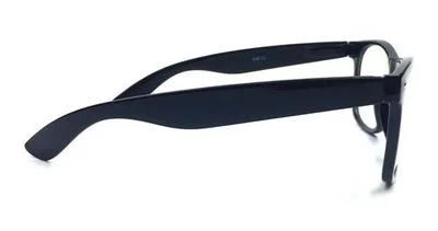 Classic Square Nerd Geek Cool Hipster Urban Black Clear Lens Unisex Eyeglasses 4