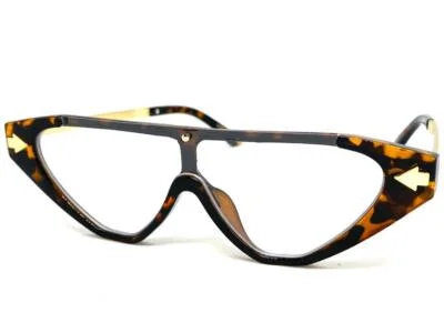 Classy Elegant Contemporary Modern Clear Lens EYE GLASSES Black Fashion Frame 2