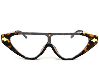 Classy Elegant Contemporary Modern Clear Lens EYE GLASSES Black Fashion Frame 3