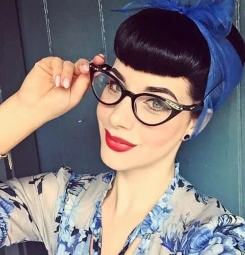 CLASSY Vintage Retro Style Clear Lens EYE GLASSES Round Gold Wood Wooden Frame 4