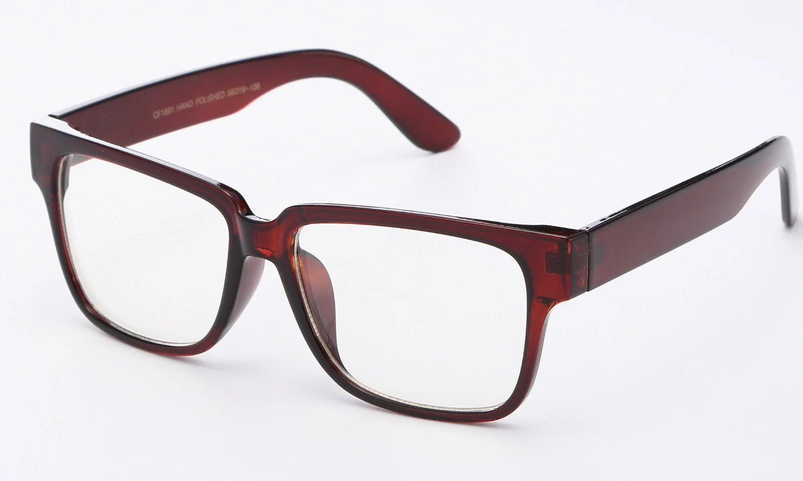 Clear Lens Glasses Classic Horn Rim Retro Square Nerd Fashion Eyewear UV 100% 2
