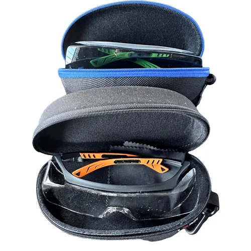 Clear Safety Glasses Over Eyeglasses Set of 3 Clear Eye Protection Safety Goggle