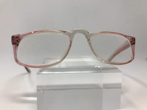 Cliff Hanger Pink Translucent Custom Boston Eyeglasses 46-24-131 L286 3