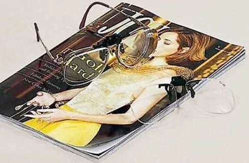 Clip On Flip Up Magnifiers for Eyeglasses Eye Glasses Clipon Power Magnification
