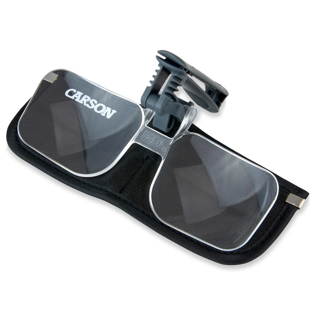 Clip on Flip up Magnifying Glasses +2.0 +3.0 +4.0 Fishing Tying Kit Craft Sew 2
