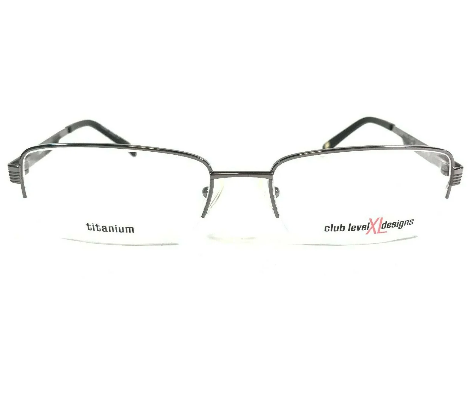 Club Level Designs XL CLD944 #2 SILVER DOLLAR Eyeglasses Frames Rectangular 150